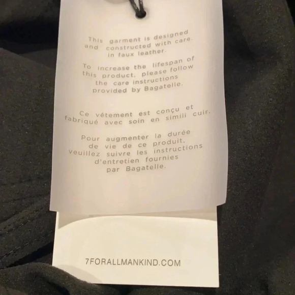 7 For Mankind Faux leather pants - Picture 4 of 11